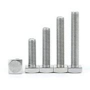 1 Pcs 304 Stainless Steel Square Head Structural Bolts Screws M10x100mm.
