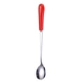 thumbnail image 1 of 1 Pcs 6.93 Inches Stainless Steel Spoons with Shiny Ceramic Handle for Dessert/Tea/Coffee(E), 1 of 8