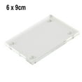 thumbnail image 1 of 1 Pcs 6x9cm Transparent Photo Frame Acrylic Magnetic Photocard Holder Display Frame Poster Display Stand for Room Desk Home Decoration, 1 of 9