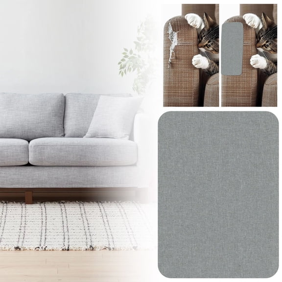 1 Pcs 8 X11 Inch Linen Repair Adhesive Fabric PatchforSofas Couch Furniture Bags Car Seats Self Adhesive Linen Repair Patch, 8x11 Inch Fabric Mending Tape, Furniture Upholstery Repair Kit