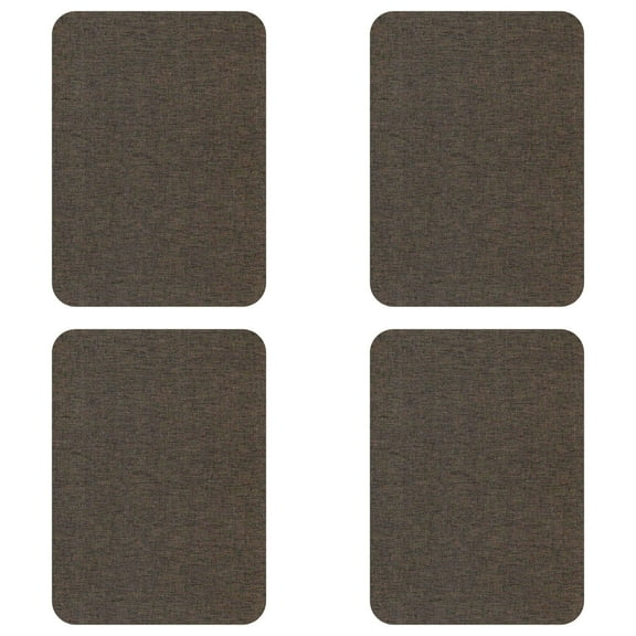 4PC Fine Linen Repair Patches, Self-Adhesive Fabric Patches, 8X11 inch Extra Size, Multi Color, Can be Used for Linen Sofa Repair8" x 11"