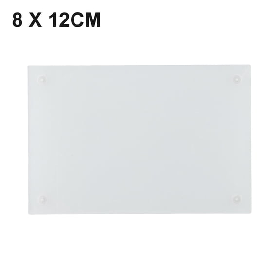 1 Pcs 8x12cm Transparent Acrylic Photo Frame Magnetic Poster Display Stand Picture Frames Decor Photo Frame Desktop Home