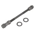 REGALWOVEN 1 Pcs 9.5mm Wheel Hub Axle Rear Axle Solid Shaft Black for ...