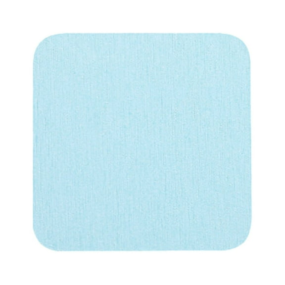 1 Pcs Absorbent Diatomite Drink Coasters,Absorbent Square Coasters,3.14X3.14 Inch Quick-Dry Drink Cup Mat,Reusable Diatomaceous Cup Mat for Table Countertop Home Decor,(Light Blue)