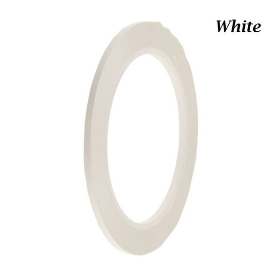1 Pcs Adhesive 5S Office Supplies No Trace Multicolor Drawing Grid Marking Tape Desktop Positioning Tape Whiteboard Warning Line WHITE