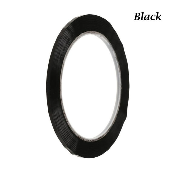 1 Pcs Adhesive Multicolor 5S No Trace Office Supplies Marking Tape Whiteboard Warning Line Desktop Positioning Tape Drawing Grid BLACK