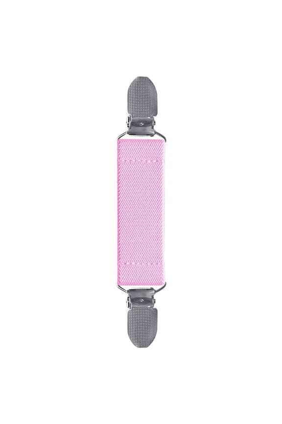 1 Pcs Adjustable Mitten Clips,Elastic Winter Glove Clips,Multi-Purpose Elastic Stainless Gloves Clips,Elastic Dress Hat Coats Sweater Cardigan Shawl Clips,Glove Holder Clip For Cold Weather,Pink