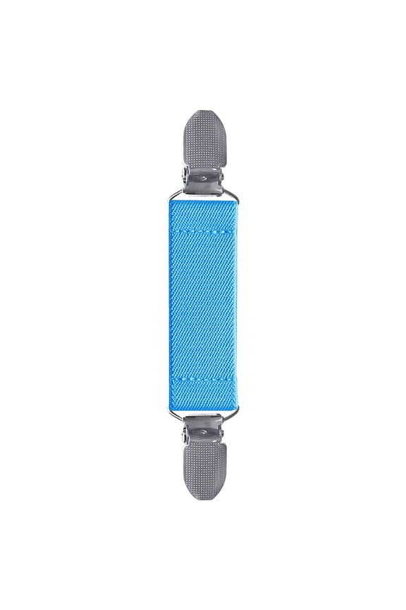 1 Pcs Adjustable Mitten Clips,Elastic Winter Glove Clips,Multi-Purpose Elastic Stainless Gloves Clips,Elastic Dress Hat Coats Sweater Cardigan Shawl Clips,Glove Holder Clip For Cold Weather,Blue