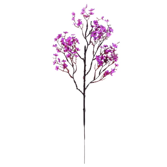 1 Pcs Artificial Baby'S Breath,Artificial Silk Babys Breath Flowers,19 Inch Gypsophila,Fake Silk Flowers Plant,Real-Touch Babys Breath Artificial Flowers For Home Table Centerpiece Decor,P