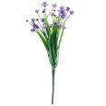 thumbnail image 1 of 1 Pcs Artificial Fake Flowers,Artificial Flowers Bundles,Spring Grass Camellia Fake Flowers Plastic Plants,Outdoor Plastic Flowers,Artificial Outdoor Flowers,For Garden Porch Planter Decor,Purple, 1 of 3