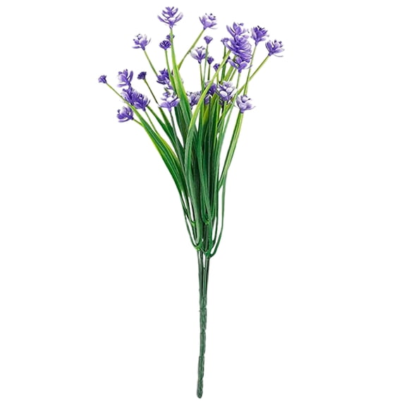 1 Pcs Artificial Fake Flowers,Artificial Flowers Bundles,Spring Grass Camellia Fake Flowers Plastic Plants,Outdoor Plastic Flowers,Artificial Outdoor Flowers,For Garden Porch Planter Decor,Purple