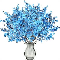 1 Pcs Artificial Flowers Baby‘s Breath, Babys Breath Artificial Flowers, Real Touch Gypsophila Bouquet for Home DIY Floral Arrangement 20"