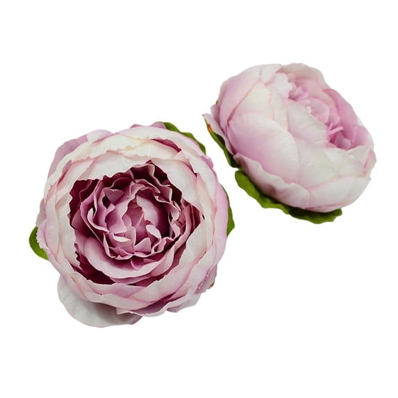 1 Pcs Artificial Flowers Fake Peony Heads,Mini Peony Flower Heads,3.9 Inch Silk Flower Peony Artificial Flowers Heads,Small Peony Flowers Heads,For Diy Bouquets,Wedding Decor,(Light Violet,3.9 in)