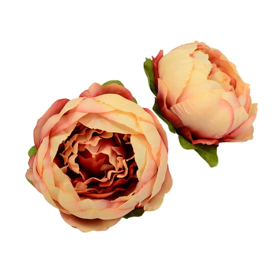 1 Pcs Artificial Flowers Fake Peony Heads,Mini Peony Flower Heads,3.9 Inch Silk Flower Peony Artificial Flowers Heads,Small Peony Flowers Heads,For Diy Bouquets,Wedding Decor,(Red,3.9 in)