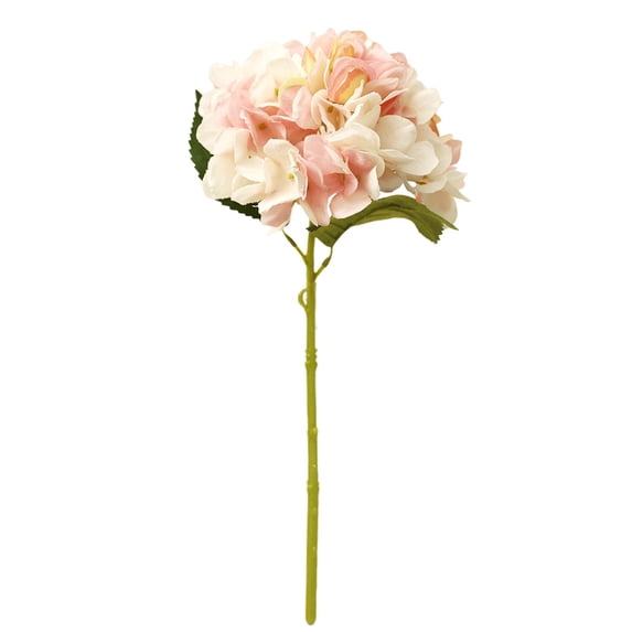 1 Pcs Artificial Hydrangea Flower, Fake Hydrangea Flowers Latex Real Touch Faux Hydrangeas with Long Stem for Home Party Wedding Centerpieces Bouquets Decor