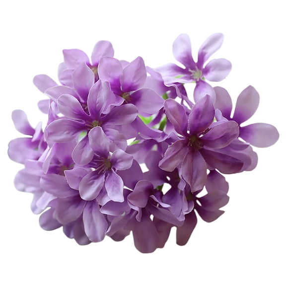 1 Pcs Artificial Hydrangea Flowers Head,Silk Artificial Hydrangea Flowers Heads,Artificial Flower Heads,Fake Flowers Heads For Wedding Centerpieces, Diy Wedding Bouquet,Garden,Party Decoration,Purple