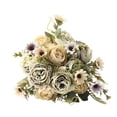 thumbnail image 1 of 1 Pcs Artificial Peony Rose Bouquet, Silk Rose Peony Artificial Flowers Beautiful Flores Bouquet for Wedding Party Home Decoration Mariage Fake Flower Indoor Outdoor Party Decoration, 1 of 9