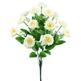 thumbnail image 1 of 1 Pcs Artificial Pinecone Chrysanthemum Bouquet,Artificial Cemetery Flowers, Fake Silk Memorial Flowers,Outdoors Garden Plants Faux Flowers,For Home Kitchen Table Centerpieces Decor,(I,17.71 in), 1 of 9