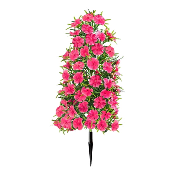 1 Pcs Artificial Topiary Trees with Ground Stake for Outdoor, Flowers Cedar Tree UVResistant Shrubs for Indoor Outdoor Artificial Bushes Plants for Home Garden Yard Patio Decor