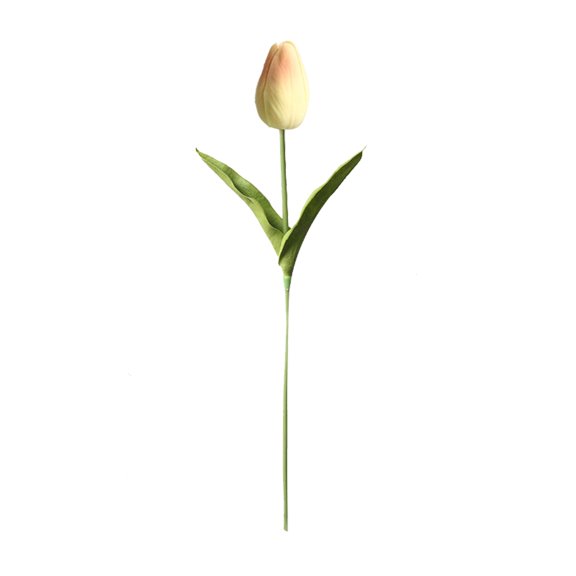1 Pcs Artificial Tulips, Fake Tulips Real Touch, Multi-Layer Soft Touch Faux Flowers for Wedding Decor, Photography, Home 13.39"