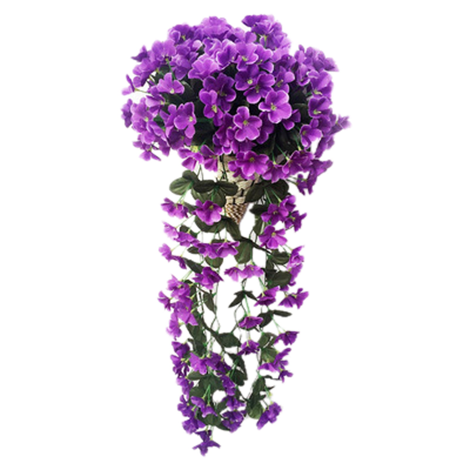 1 Pcs Artificial Vines Flower Wall Hanging Rattan Flower Home Decor For