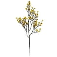 thumbnail image 1 of 1 Pcs Artificial Wintersweet Branches, Fake Silk Flowers With Stems,19.29 Inch Faux Spring Cherry Blossom,Small Artificial Flowers For Diy Arrangement Kitchen Table Centerpiece Decoration,G, 1 of 9