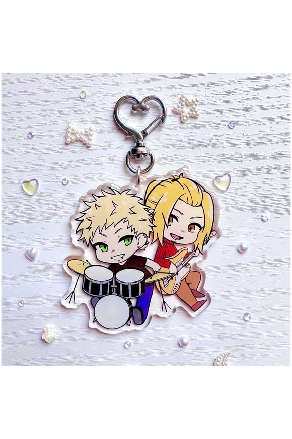 1 Pcs BL Chibi Keychain | BL Charm | Yaoi Keychain