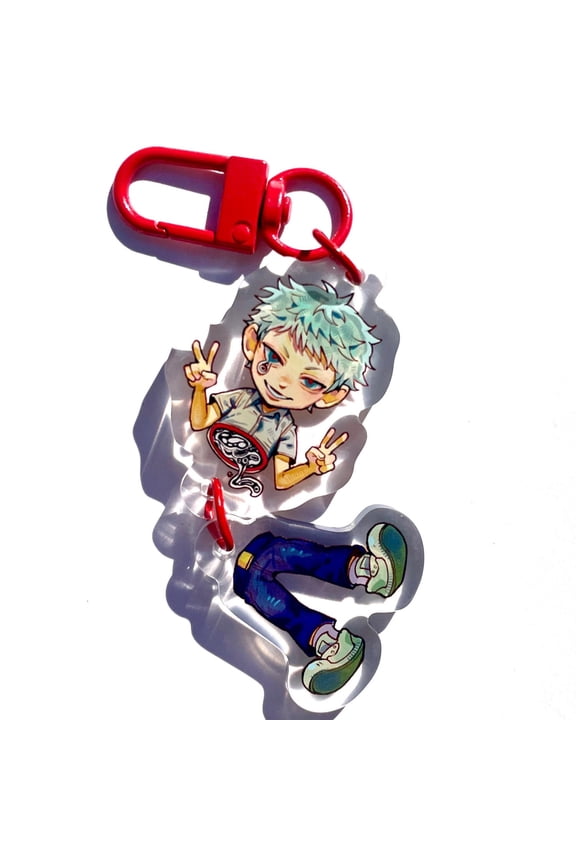 1 Pcs BL Horror Manga Keychain