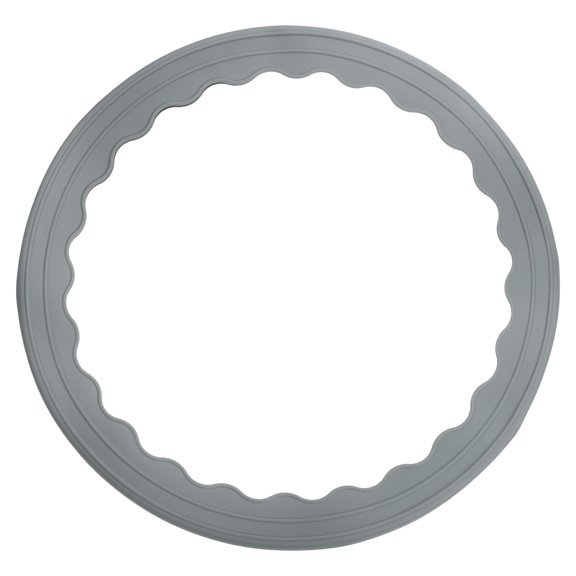 1 Pcs Bar Stool Leg Protectors Ring for 14.5" to 16.5" Round Base, Grey