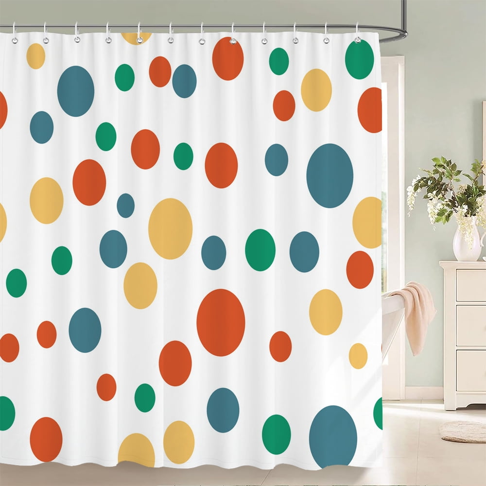 Money Dollar Pattern Print Bathroom Shower Curtain