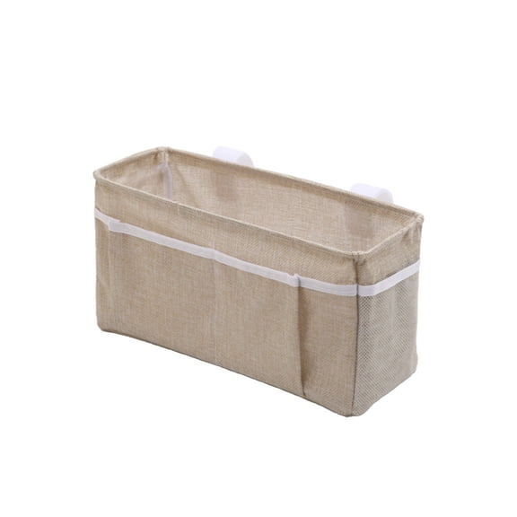 1 Pcs Bedside Hanging Storage Bag, Bedside Storage Caddy, Bedside Caddy Hanging Storage Bag, Organizer Baskets with Pockets for Bunk Bed Accessories, Loft & Dorm Rooms Chair Bed Rails
