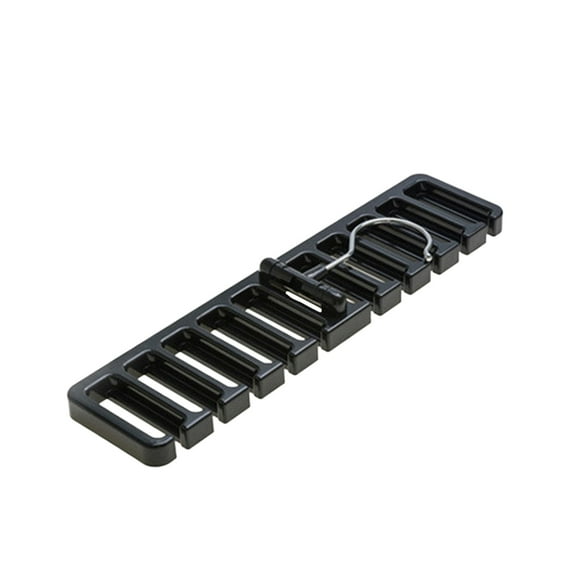 1 Pcs Belt Storage Rack, 10-in-1 Tie Belt Scarf Rack Organizer Sturdy Plastic Closet Wardrobe Space Organizer for Tore Ties, Belts, Scarves