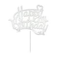 thumbnail image 1 of 1 Pcs Birthday Cake Toppers,Glitter Birthday Cake Decor,Birthday Cupcake Toppers,Celebrating Birthday Anniversary Party Cake Decorations,Cake Decorations,Birthday Cake Decorations,(H,5.9 in), 1 of 8