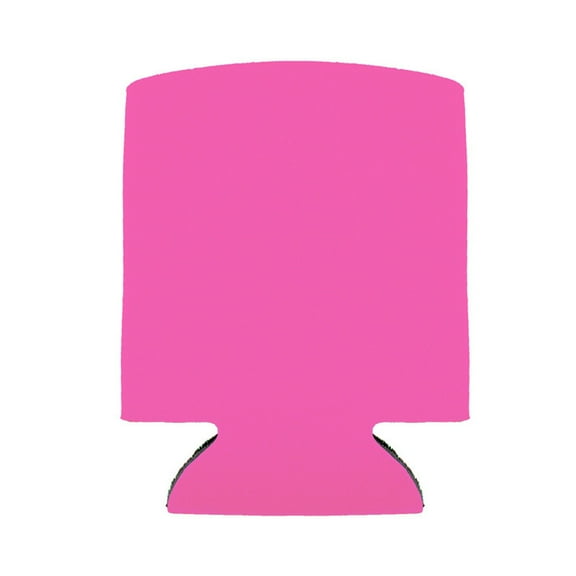 1 Pcs Blank Beer Can Coolers Sleeves,Can Covers Beer Keeps Beer Cold and Hands Warm,Bottle Sleeves Coolers Holder Non-slip nylon Can Coolier Sleeves,Open Bottom,2.75x5.11 in(Pink2)