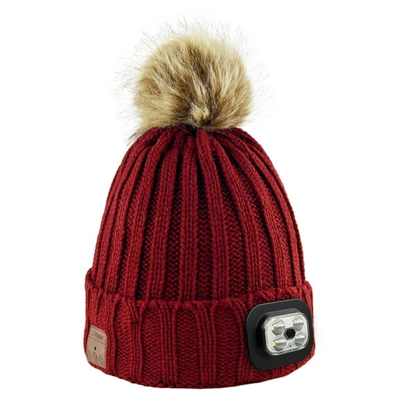 1 Pcs Bluetooth Beanie Hat Wireless Headphone for Outdoor Sports Xmas Gifts