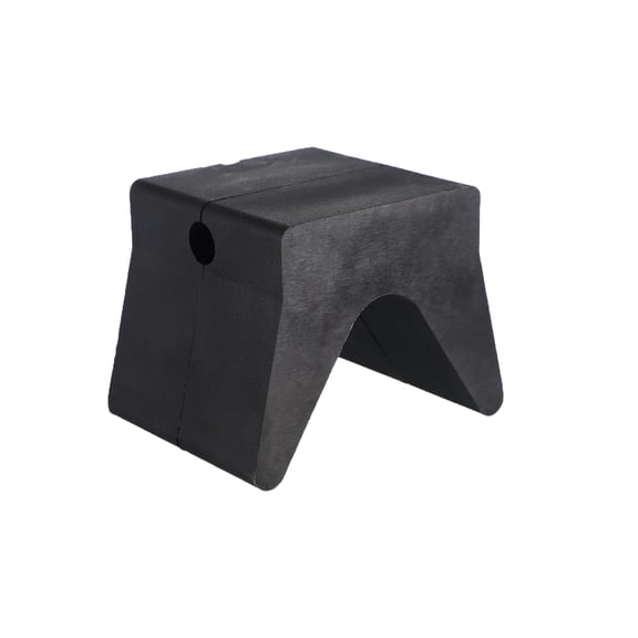 1 Pcs Boat Trailer Rubber Bow 3" Width x 4" Span Black Boat Trailer Y Bow Boat Trailer Bow Stop with 1/2" Mounting Hole for Boat Accessories Parts