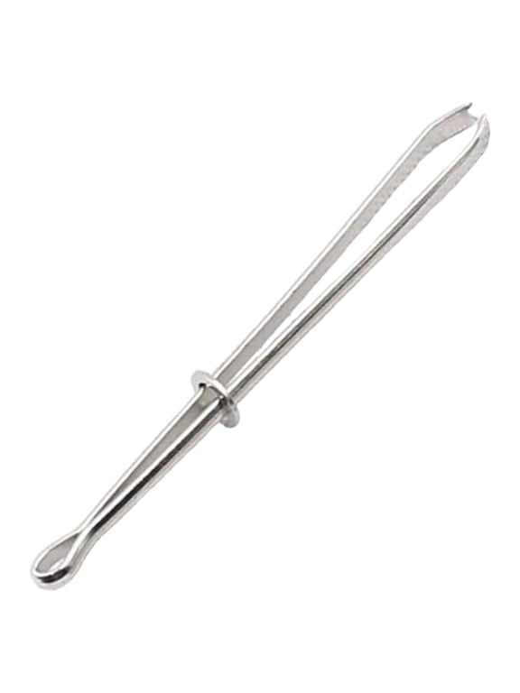 1 Pcs Bodkin Drawstring Threaders,Metal Drawstring Threader Tweezers,Easy Quick Insert Drawstring DIY Rope Threader Clip,Bodkin Sewing Tool for Sweatpants,Hoodies,Shorts(Open)