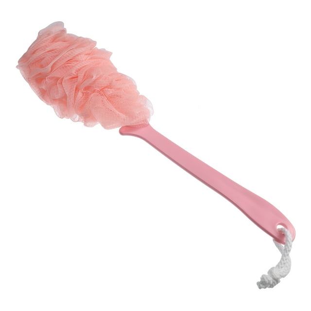 1 Pcs Body Bath Brush Back Scrubber Loofah Shower with Long Handle for