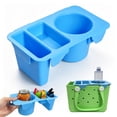 thumbnail image 1 of 1 Pcs Bogg Bag Organizer Insert Topper Tray Accessory Cup Holder & Divider Organizer For Bogg Bags,Blue, 1 of 6