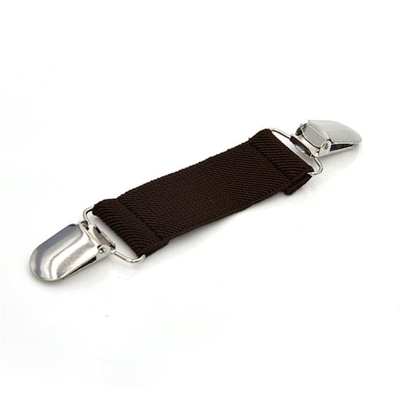 1 Pcs Brown Cinch Clip, 5'' Cloth Dress Clips Back Cinch, Waist Cincher Clip, Shirt Clips for Women To Tighten, Sweater Clips Multi Function Clothes Clips for Cardigans, Shawl, Shirt, Scarf, Pants