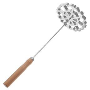 1 Pcs Bunuelos Mold with Handle, Rosette Timbale Maker Aluminum Waffle Molds Funnel Cake Ring Rosette Cookie Cutter Tool for Kitchen Baking Cooking 12.38"