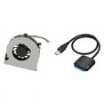 thumbnail image 1 of 1 Pcs CPU Cooling Fan Fit 4Pin & 1 Pcs USB 3.0 to Sata Adapter Converter Cable 22Pin SataIII to USB3,0 Adapters, 1 of 10