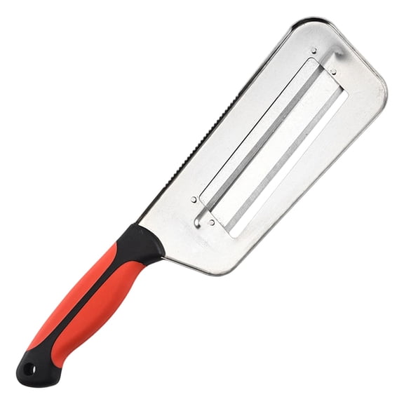 1 Pcs Cabbage Chopper Shredder,Stainless Steel Kitchen Knife for Slicing,Grating and Shredding,Perfect for Sauerkraut,Coleslaw,Vegetables,Sharp Blades,Easy to Clean and Durable,3.5x12.79 inch(Red)