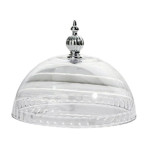 1 Pcs Cake Dome Cover,Plastic Cake Dome Cover,Round Dome Cover For Cake Plate Serving,Versatile Cake Stand Cover,Suitable For Cake Stand Plates Transparent Cake Cover,Cake Stand Dome Lid,6.3x4.92 in