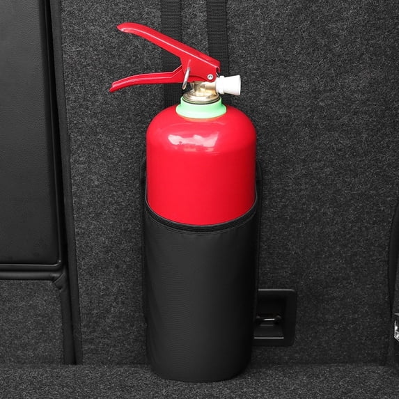 1 Pcs Car Fire Extinguisher Storage Bag, Multifunctional Trunk ...