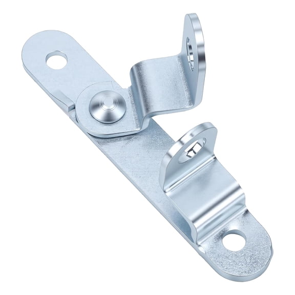 1 Pcs Cargo Trailer Door Latch,Stainless Steel Trailer Door Hasp Padlock,Cargo Trailer Door Hasp Bar Lock,Padlock Race Bar Lock,Door Latches,for Cargo Trailers Truck Containers Doors,(Silver,5.48 in)