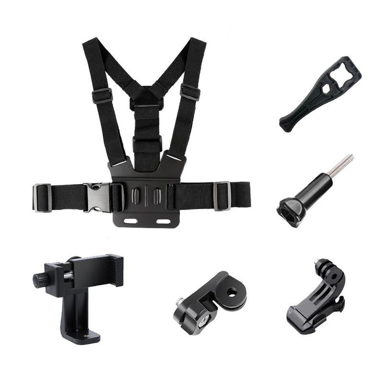 VVHOOY Action Camera Accessories Head Mount Strap Chest Mount Harness  Chesty with Floating Handle Grip Compatible with Gopro Hero 12 11 10 9 8  7/AKASO