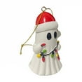 thumbnail image 1 of 1 Pcs Christmas Ghost Ornament, Cute Ghost With Santa Hat For Xmas Tree Hanging Pendant, Fun Festival Home Decor For Party Supplies, 1 of 5