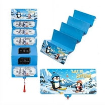 1 Pcs Christmas Money Holders for Cash, Christmas Cards with Envelopes, Surprise Christmas Gifts for Girls Boys Women Men Mom Dad