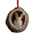 thumbnail image 1 of 1 Pcs Christmas Tree Animal Ornaments,Woodland Christmas Decorations,Xmas Tree Acrylic Hanging Decor, for Fall Home Decor,Fall Table Centerpieces or Autumn Harvest Festival Display(C), 1 of 9